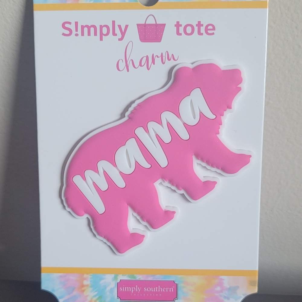 Simply Tote Bag Charms - Mama Bear